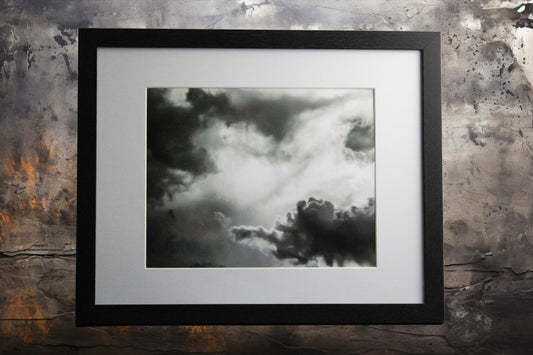 Grey Clouds 11x14 Framed