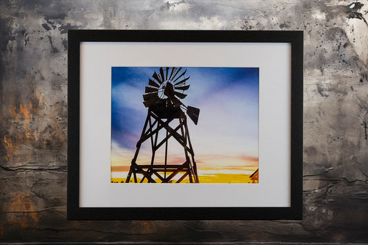 Windmill Dreams 8x10 Framed